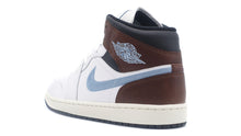 画像をギャラリービューアに読み込む, JORDAN BRAND AIR JORDAN 1 MID SE &quot;MICHAEL JORDAN&quot; WHITE/BLUE GREY/BLACK/SAIL 2