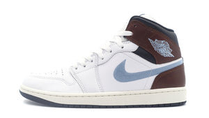 JORDAN BRAND AIR JORDAN 1 MID SE "MICHAEL JORDAN" WHITE/BLUE GREY/BLACK/SAIL 3