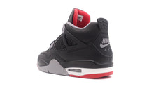 画像をギャラリービューアに読み込む, JORDAN BRAND AIR JORDAN 4 RETRO GS &quot;BRED REIMAGINED&quot; &quot;MICHAEL JORDAN&quot; BLACK/CEMENT GREY/SUMMIT WHITE/FIRE RED 2