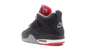 JORDAN BRAND AIR JORDAN 4 RETRO GS "BRED REIMAGINED" "MICHAEL JORDAN" BLACK/CEMENT GREY/SUMMIT WHITE/FIRE RED 2