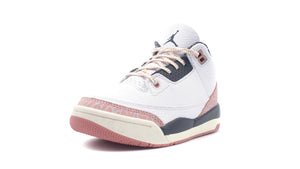 JORDAN BRAND JORDAN 3 RETRO PS "VINTAGE FLORAL" "MICHAEL JORDAN" WHITE/ANTHRACITE/RED STARDUST/SAIL 1