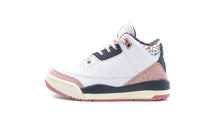 画像をギャラリービューアに読み込む, JORDAN BRAND JORDAN 3 RETRO PS &quot;VINTAGE FLORAL&quot; &quot;MICHAEL JORDAN&quot; WHITE/ANTHRACITE/RED STARDUST/SAIL 3