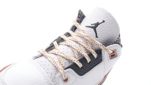 JORDAN BRAND JORDAN 3 RETRO PS "VINTAGE FLORAL" "MICHAEL JORDAN" WHITE/ANTHRACITE/RED STARDUST/SAIL 6