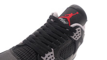 画像をギャラリービューアに読み込む, JORDAN BRAND AIR JORDAN 4 RETRO &quot;BRED REIMAGINED&quot; &quot;MICHAEL JORDAN&quot; BLACK/CEMENT GREY/SUMMIT WHITE/FIRE RED 6