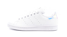 画像をギャラリービューアに読み込む, adidas STAN SMITH J FTWR WHITE/FTWR WHITE/SILVER METALLIC 3