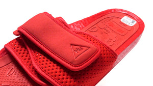 adidas PW BOOST SLIDES "PHARRELL WILLIAMS" ACTRED/ACTRED/ACTRED 6