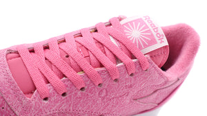 Reebok CLASSIC LEATHER "EAMES FIBERGLASS ARMCHAIR" "EAMES OFFICE" ASTRO PINK/FTWR WHITE/COLD GREY 6