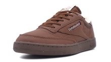 画像をギャラリービューアに読み込む, Reebok CLUB C 85 VINTAGE BRUSH BROWN/DARK BROWN/CHARK 1