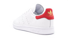 画像をギャラリービューアに読み込む, adidas STAN SMITH W FTWR WHITE/BETTER SCARLET/GOLD METALLIC 2