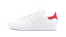 画像をギャラリービューアに読み込む, adidas STAN SMITH W FTWR WHITE/BETTER SCARLET/GOLD METALLIC 3