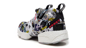 Reebok INSTAPUMP FURY BOOST "STICKER CITY" BLACK/WHITE/TRUE BLUE 2
