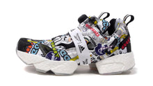 画像をギャラリービューアに読み込む, Reebok INSTAPUMP FURY BOOST &quot;STICKER CITY&quot; BLACK/WHITE/TRUE BLUE 3