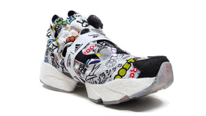 Reebok INSTAPUMP FURY BOOST "STICKER CITY" BLACK/WHITE/TRUE BLUE 5