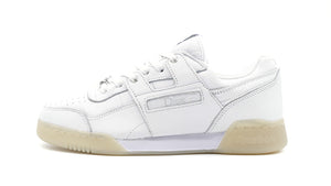 Reebok WORKOUT PLUS "Dime" FTWR WHITE/SILVER METALLIC/STUCCO 3