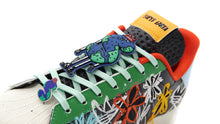 画像をギャラリービューアに読み込む, adidas SST SUPEREARTH SW BLACK &quot;SEAN WOTHERSPOON&quot; CORE BLACK/BRIGHT YELLOW/GREEN 6
