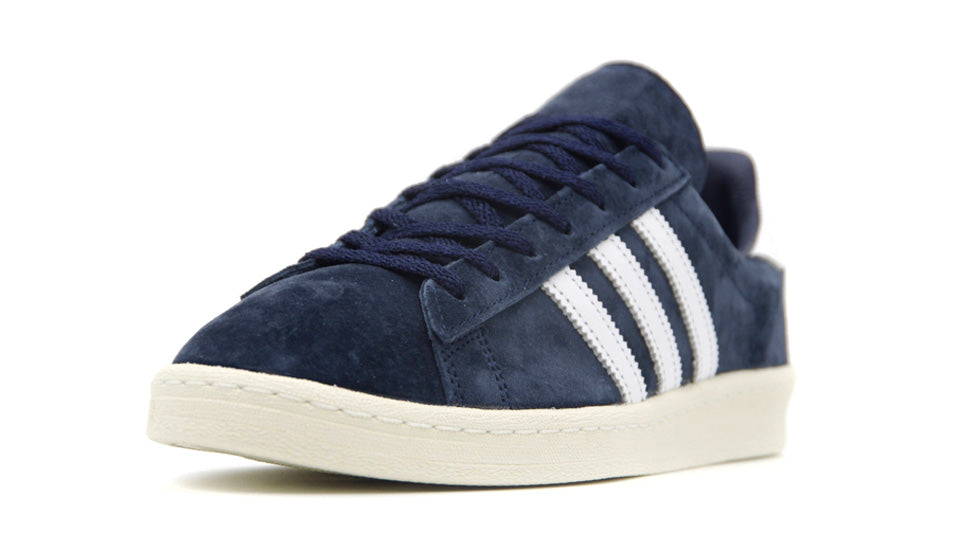 adidas CAMPUS 80S COLLEGIATE NAVY/CLOUD WHITE/OFF WHITE – mita