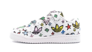 adidas JS FORUM LOW MONO "JS MONOGRAM PACK" "JEREMY SCOTT" FTWR WHITE/FTWR WHITE/CORE BLACK 3