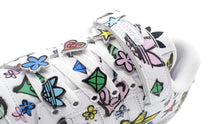 画像をギャラリービューアに読み込む, adidas JS FORUM LOW MONO &quot;JS MONOGRAM PACK&quot; &quot;JEREMY SCOTT&quot; FTWR WHITE/FTWR WHITE/CORE BLACK 6