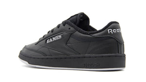 Reebok CLUB C 85 "MONOTONE PACK" "EAMES OFFICE" CORE BLACK/CORE BLACK/COLD GREY 2