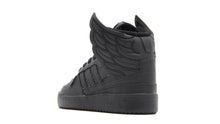 画像をギャラリービューアに読み込む, adidas JS NEW WINGS KIDS &quot;JEREMY SCOTT&quot; CORE BLACK/CORE BLACK/FTWR WHITE 2