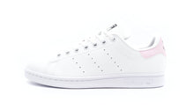 画像をギャラリービューアに読み込む, adidas STAN SMITH J FTWR WHITE/CLEAR PINK/CORE BLACK 3