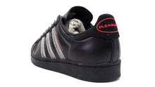 画像をギャラリービューアに読み込む, adidas SUPERSTAR PLEASURES &quot;PLEASURES&quot; &quot;CONSORTIUM&quot; CORE BLACK/FTWR WHITE/RED 4