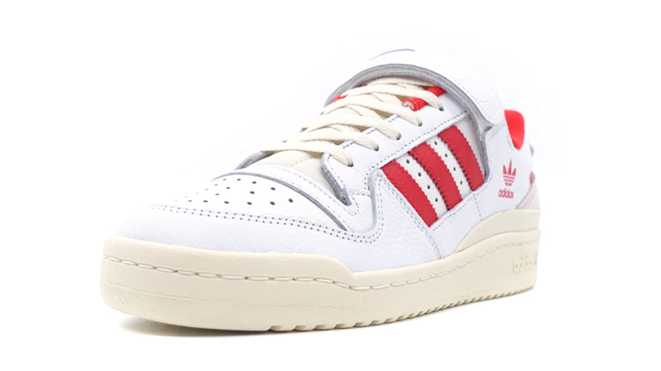 adidas FORUM 84 LOW FTWR WHITE/VIVID RED/CREAM WHITE – mita
