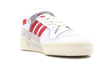 画像をギャラリービューアに読み込む, adidas FORUM 84 LOW FTWR WHITE/VIVID RED/CREAM WHITE 5