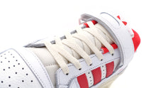 画像をギャラリービューアに読み込む, adidas FORUM 84 LOW FTWR WHITE/VIVID RED/CREAM WHITE 6