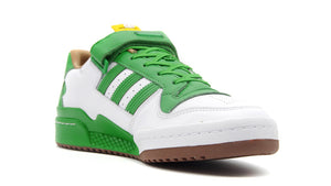 adidas FORUM 84 LOW "m&m's" GREEN/FTWR WHITE/EQT YELLOW 5