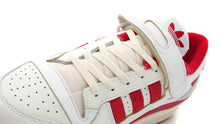 画像をギャラリービューアに読み込む, adidas FORUM 84 LOW CLOUD WHITE/TEAM POWER RED/CREAM WHITE 6
