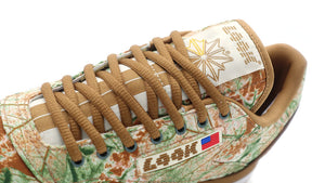Reebok CLASSIC LEATHER "LQQK STUDIO" WILD BROWN/BRIGHT OCHER/PALE YELLOW 6