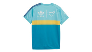 adidas GRAPHIC TEE HM "HUMAN MADE" LIGHT AQUA/ST FADE GOLD 2