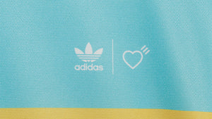 adidas GRAPHIC TEE HM "HUMAN MADE" LIGHT AQUA/ST FADE GOLD 4