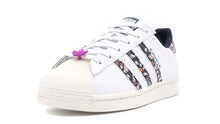 画像をギャラリービューアに読み込む, adidas SUPERSTAR W FTWR WHITE/OFF WHITE/SHOCK PURPLE 1