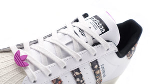 adidas SUPERSTAR W FTWR WHITE/OFF WHITE/SHOCK PURPLE – mita sneakers