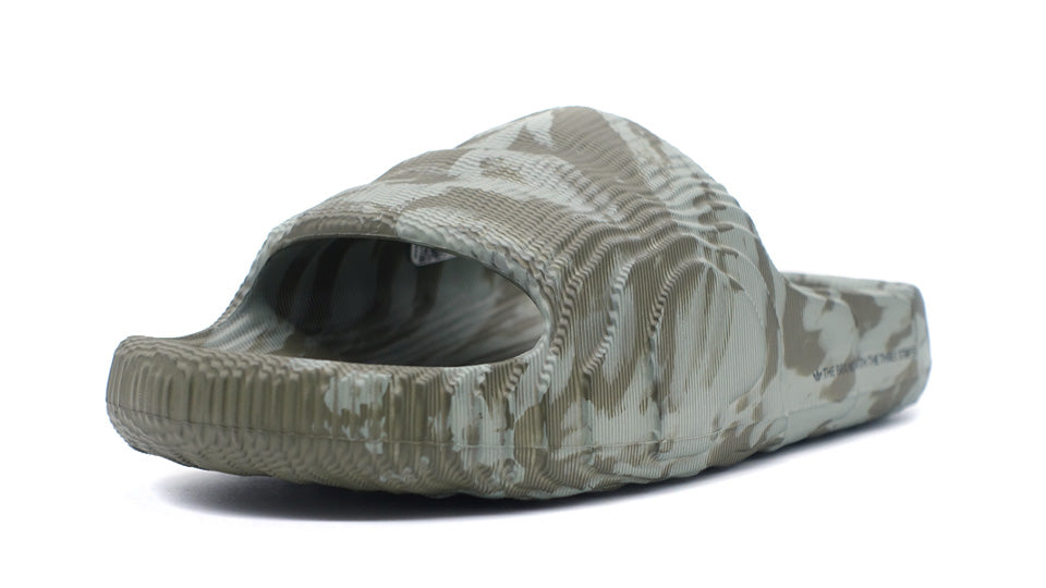 adidas ADILETTE 22 OLIVE STRATA/SILVER GREEN/CORE BLACK 1