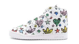 adidas JS FORUM HI MONO "JS MONOGRAM PACK" "JEREMY SCOTT" FTWR WHITE/FTWR WHITE/CORE BLACK 3