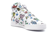 画像をギャラリービューアに読み込む, adidas JS FORUM HI MONO &quot;JS MONOGRAM PACK&quot; &quot;JEREMY SCOTT&quot; FTWR WHITE/FTWR WHITE/CORE BLACK 5