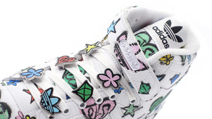 adidas JS FORUM HI MONO "JS MONOGRAM PACK" "JEREMY SCOTT" FTWR WHITE/FTWR WHITE/CORE BLACK 6