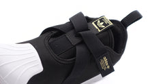 画像をギャラリービューアに読み込む, adidas SST 360 3.0 C CORE BLACK/GOLD METALLIC/FTWR WHITE 6
