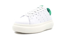 画像をギャラリービューアに読み込む, adidas STAN SMITH PF W &quot;STAN SMITH&quot; FTWR WHITE/OFF WHITE/GREEN 1