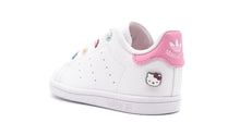 画像をギャラリービューアに読み込む, adidas STAN SMITH EL I &quot;HELLO KITTY&quot; &quot;STAN SMITH&quot; FTWR WHITE/FTWR WHITE/BLISS PINK 2