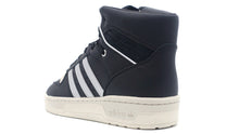 画像をギャラリービューアに読み込む, adidas RIVALRY HI &quot;CONSORTIUM&quot; CORE BLACK/SILVER METALLIC/GREY ONE 2