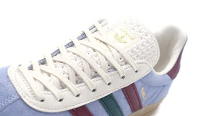 adidas GAZELLE INDOOR BLUE DAWN/COLLEGE BURGUNDY/COLLEGE GREEN 6