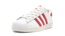 画像をギャラリービューアに読み込む, adidas SUPERSTAR W FTWR WHITE/BRIGHT RED/WONDER CLAY 1