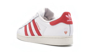 adidas SUPERSTAR W FTWR WHITE/BRIGHT RED/WONDER CLAY 2