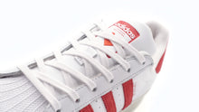 画像をギャラリービューアに読み込む, adidas SUPERSTAR W FTWR WHITE/BRIGHT RED/WONDER CLAY 6