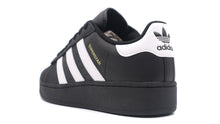 画像をギャラリービューアに読み込む, adidas SUPERSTAR XLG CORE BLACK/FTWR WHITE/GOLD METALLIC 2