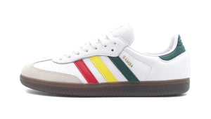 adidas SAMBA OG "RAGGAE PACK" FTWR WHITE/YELLOW/COLLEGE GREEN 3